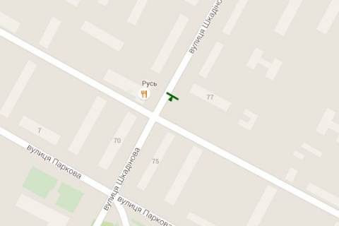 Billboard A in Kramatorsk Akademicna st. (Skadinova st.), 68 scheme