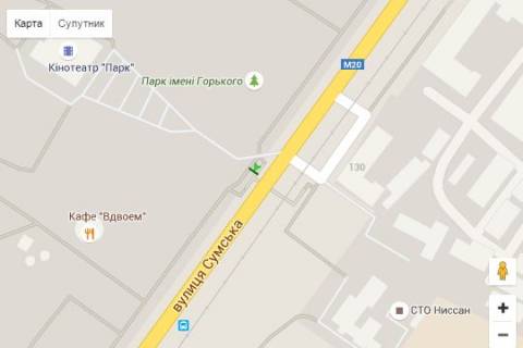 Backlight A in Vasylivka, 2.3x3.14  Sums'ka st., 81 scheme