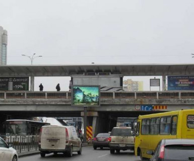 Video Billboard A in Kyiv, 2.3x3.14  Сверстюка Євгена вул. (Марини Раскової вул.), cт. метро  "Лівобережна" (ТТ 4.8 676х468) - 656544 Photo 1
