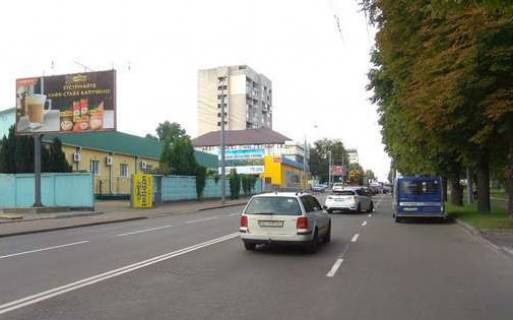 Billboard B in Rivne, 3x6  Grusevs'kogo Akademika st., 5 - Strutins'koi st. Photo 1