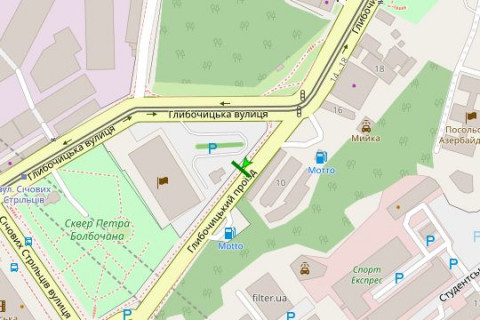 Scrolller, Scroll A in Kyiv, 2.3x3.14  Глибочицький проїзд, 4 - 51664 scheme