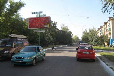 Billboard B in Kramatorsk Akademicna st. (Skadinova st.), 68 Photo 1