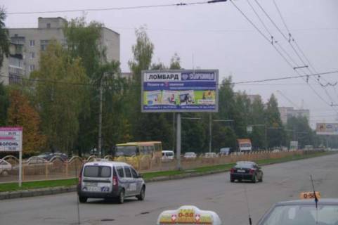 Billboard A in Lutsk, 3х6  Sobornosti prosp., 22 Photo 1
