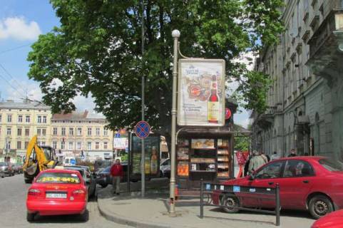 Citylight A in Lviv Svobodi prosp. - Lesi Ukrainki st. (vid centru) Photo 1