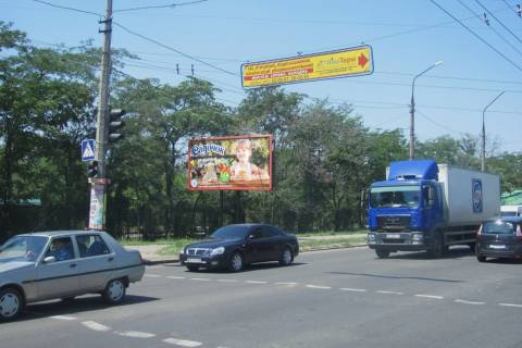 Billboard B in Mykolaiv, 3х6  Hersons'ke sose - Ingul's'ka 1-a st. Photo 1