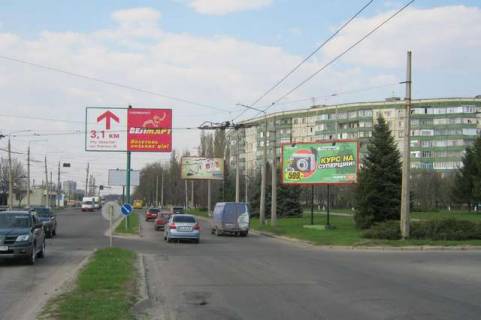 Billboard A in Poltava Geroiv Stalingradu st. - Velikotirnivs'ka st. Photo 1