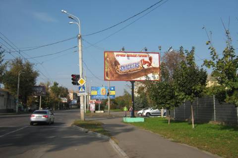 Billboard A in Poltava, 3x6  Sinna st. - Puskina st. Photo 1