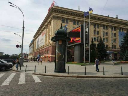Citylight A in Kharkiv, 1.2x3.6  Sums'ka st., 39 - Svobodi pl., (kolona) (storona V) Photo 1