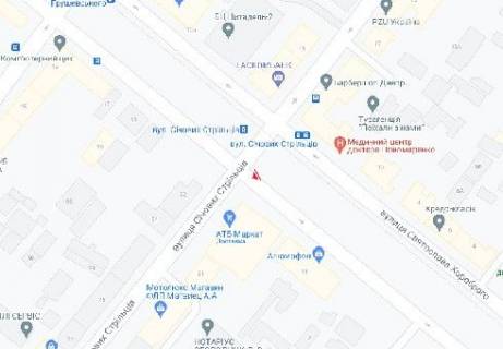 Video Billboard A in Dnipro (Dnipropetrovsk), 2.3x3.14  Святослава Хороброго вул., 11 (розширення 480х336) - 615968 scheme