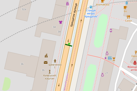 Scrolller, Scroll A in Kyiv, 1.2x1.8  Хрещатик вул., 34 (магазин "Grand Gallery") - 127817 scheme