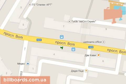 Citylight A in Lutsk Voli prosp., 4 scheme