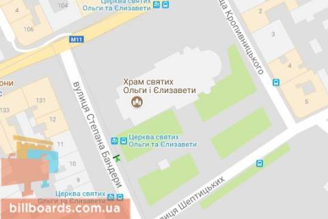 Citylight A in Lviv Kropivnic'kogo pl., 10 scheme