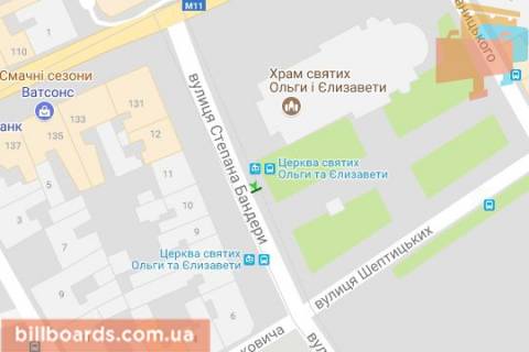 Citylight B in Lviv Kropivnic'kogo pl., 10 scheme