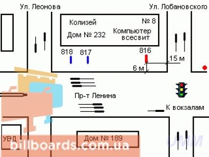Citylight A in Zaporizhzhya Sobornij prosp., 232 - Lobanovs'kogo st., 13 scheme