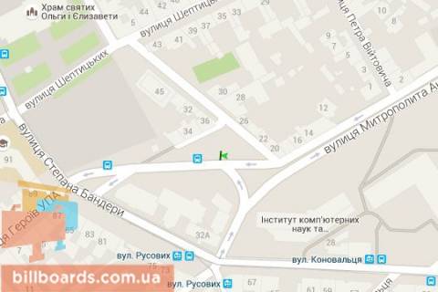 Scrolller, Scroll A in Lviv, 2.3x3.14  Митрополита Ангеловича вул., 36 - 42284 scheme