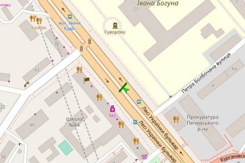Scrolller, Scroll B in Kyiv, 1.2x1.8  Лесі Українки бульв., 34 (ресторан "Якіторія") (асф.розподільник); №5 - 166904 scheme