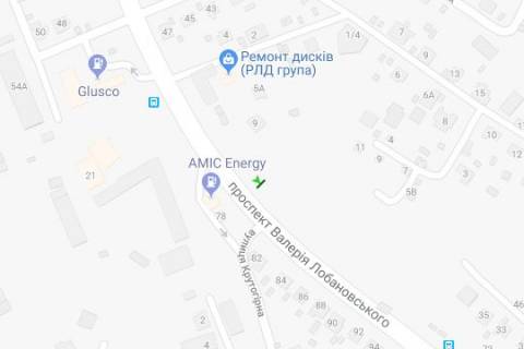 Citylight B in Kyiv, 1,2х1,8  Lobanovs'kogo Valeria prosp. (Cervonozoranij prosp.), 78, navproti (v napravl. Demiivs'koi pl.) scheme