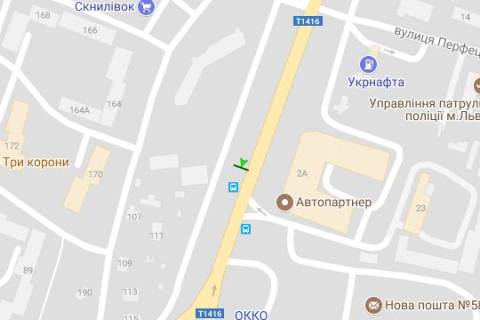 Prismatron, Prism A in Lviv, 3x6  Kul'parkivs'ka st., 158-v (prizma) - 167535 scheme