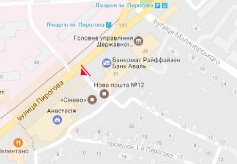 Scrolller, Scroll A in Vinnytsia, 2.3x3.14  Пирогова вул., 31 - 654678 scheme