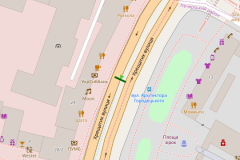 Scrolller, Scroll A in Kyiv, 1.2x1.8  Хрещатик вул., 26 (магазин "Цифрове фото", "Територія твоєї техніки") - 127814 scheme