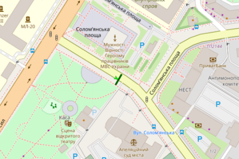 Scrolller, Scroll A in Kyiv, 2.3x3.14  Солом`янська пл., 2 Б Солом’янська броварня - 117526 scheme