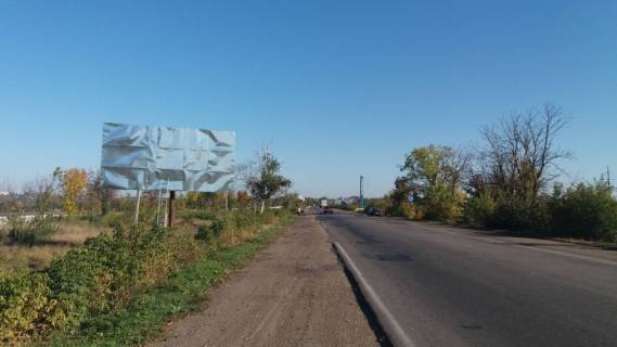 Billboard B in Pervomaisk, 3x6  Radans'ka (v"ezd v gorod do znaka 1) Photo 1