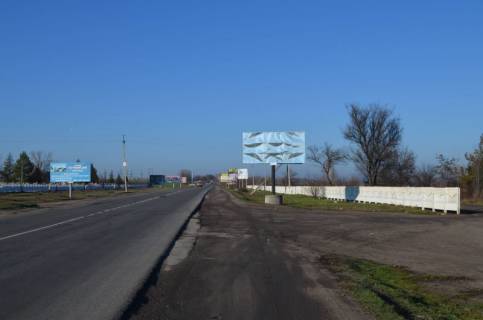 Billboard A in Pervomaisk, 3x6  Bogopil's'ka (viizd iz mista vozle povorota na kladovise) Photo 1