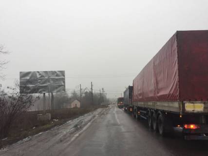 Billboard A in Pervomaisk, 3x6  вул. Шоссейна в сторону смт Братське Photo 1