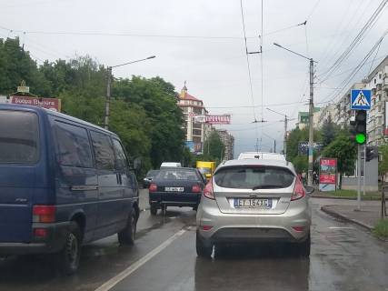 Cityscroll A in Chernivtsi вул. Героїв Майдану, 65, перед зупинкою, пішохідний перехід Photo 1