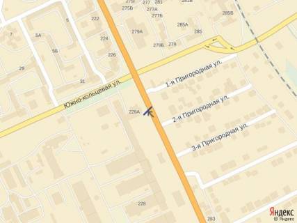 Billboard B in Chernivtsi Golovna st., 228 scheme