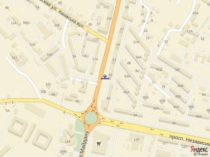 Citylight B in Chernivtsi вул. Героїв Майдану, 65, перед зупинкою, пішохідний перехід scheme
