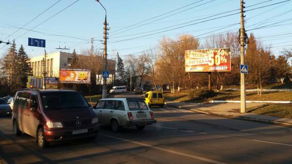 Billboard A in Chernivtsi Rus'ka st. - Fastivs'ka st. Photo 1