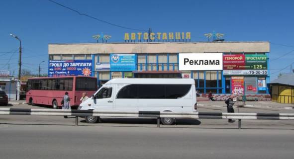 Billboard A in Volochisk, 2,40х5,95  St. Nezaleznosti, 30 Photo 1