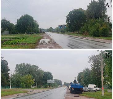 Billboard A in Khristynivka Hristinivka, st. Persotravneva viizd z mista Photo 1