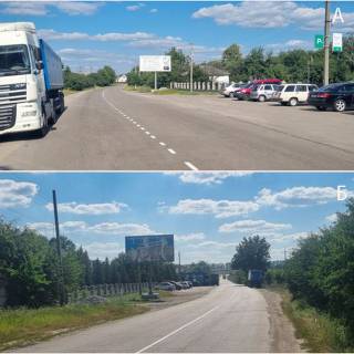 Billboard A in Kropyvnytskyi (Kirovograd) m. Korsun', bila Teritorial'nogo servisnogo centru MVS Photo 1