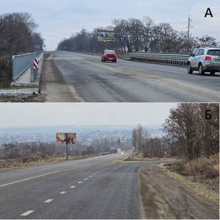 Billboard B in Zvenigorodka V"izd v misto Zvenigorodka, napramok Uman'-Cerkasi, pered ob"izdnou Photo 1