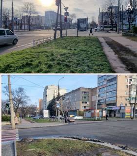 Billboard B in Cherkasy m. Cerkasi, bst. Sevcenka /st. V'aceslava Cornovola Photo 1