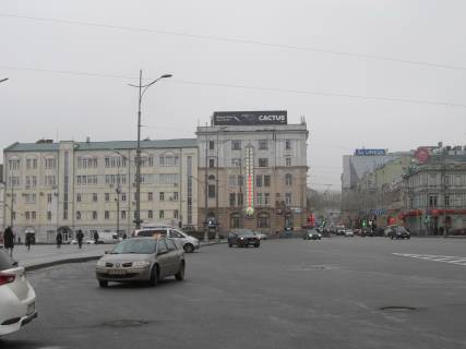 Billboard A in Kharkiv, 16,75х3,00 м  Sums'ka,1 st. + Konstitucii pl. (st.m. Istoricnij muzej) Photo 1