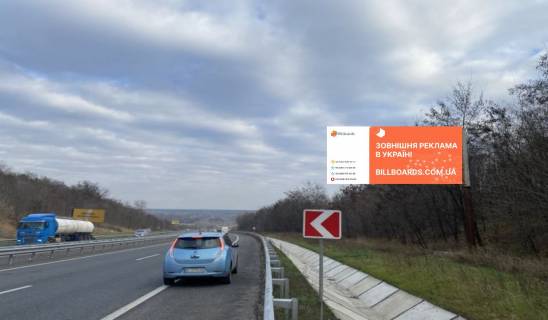 Billboard A in Poltava st. Harkis'ke sose (342+700 km) Photo 1