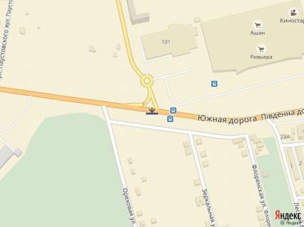 Billboard + in Odessa, 3х12  Odessa - Uznyj 17+300 (ceburaska) scheme