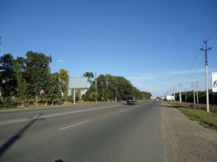 Billboard B in Krizhanivka, 3х6  Odessa - Uznyj 16+450 B Photo 1