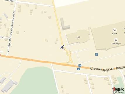 Billboard B in Odessa, 3х6  Zabolotnogo 7 B (trcRiv'era) scheme