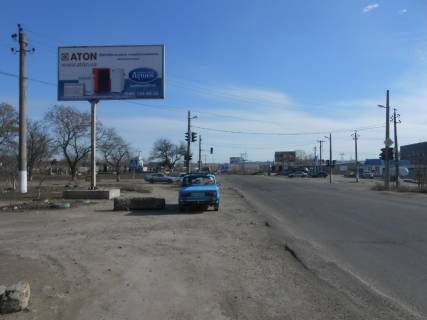 Billboard B in Odessa, 3х6  Ob"ezd g.Odessa 10+800 B Photo 1