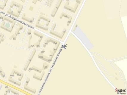 Billboard B in Odessa, Б  Saharova, 3 V scheme