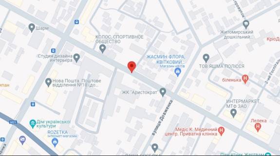 Billboard A in Gysin, 3х6  m.Gajsin st.1 Travna v rajoni  provulok sonacnij ,4   v'izd v m. Gajsin z m. Uman' scheme