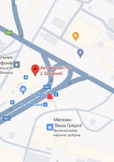 Prismatron, Prism B in Vinnytsia Bars'ke sose bila Zahidnogo avtovokzalu PRIZMA - 489775 scheme