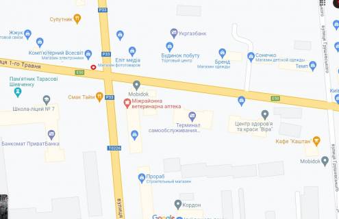 Citylight A in Gysin m. Gajsin  st. 1 Travna, 71  siti lajt scheme