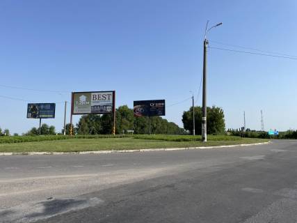 Billboard A in Dunaivtsi N-03 Zitomir-Cernivci, km. 245+443 Kolo na v'izdi m.Dunaivci pravij Photo 2