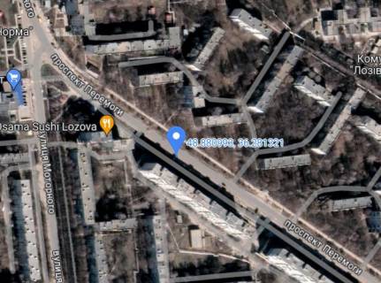 Billboard B in Lozova, 3х6  mkr 4, "Opium" scheme