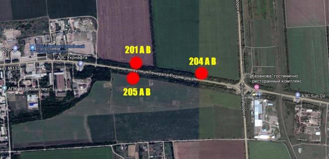 Billboard B in Kropyvnytskyi (Kirovograd), 3x6  st. Rodimceva scheme